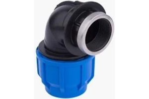 KPE Könyök BM 25 mm x 3/4"16bár KÉK